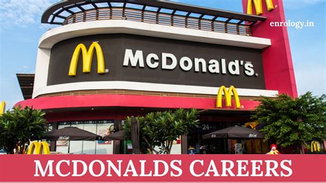 mcdonalds careers|mcdonald's careers login.